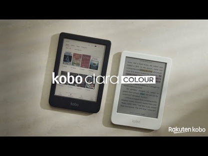 Kobo Clara Colour 6" eReader 16GB with E-Ink Colour Display (Black)