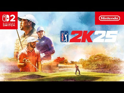 PGA Tour 2K25 2025 25 (Nintendo Switch 2) Game-Key Card - Golf Sports Simulation Game