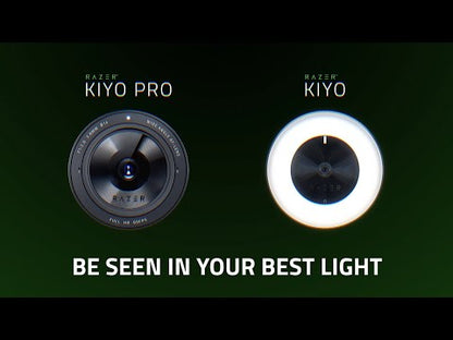 Razer Kiyo - Webcam Full HD 1080p | Desktop Camera for Streaming with Illumination