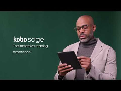 Kobo Sage 8" eReader | HD 32GB Carta Display Touchscreen & Comfort Light (Black)