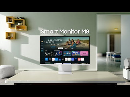 Samsung M8 32" | 4K UHD 3840x2160 | 16:9 | 4ms | 60Hz VA | Smart Monitor (White)