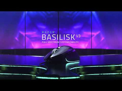 Razer Basilisk V3 - Ergonomic Wired RGB Gaming Mouse