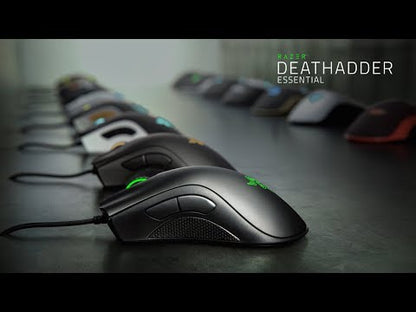 Razer Deathadder Essential White Edition - Ergonomic Wired Gaming Mouse