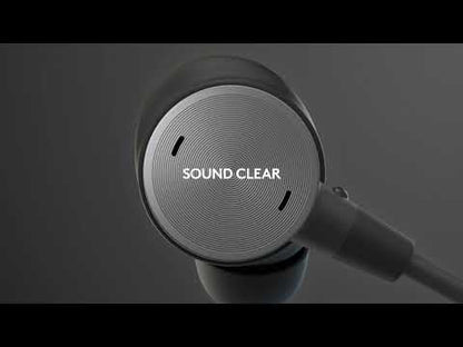 Logitech Zone Wired In-Ear Headphones Earbuds - Microsoft Teams Certified (Black)