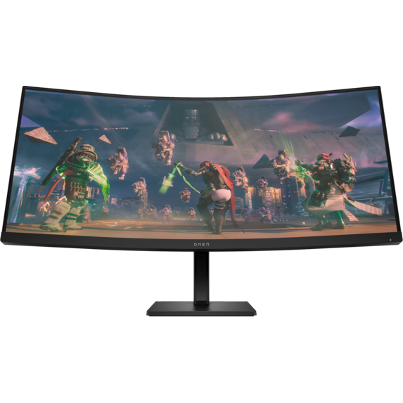 HP Omen34C 34" | Curved | 3440x1440 WQHD | 21:9 | 1ms | 165Hz VA | FreeSync Premium | HDR | 2xHDMI DP | Speakers | Gaming Monitor 3 Years Warranty