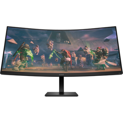 HP Omen34C 34" | Curved | 3440x1440 WQHD | 21:9 | 1ms | 165Hz VA | FreeSync Premium | HDR | 2xHDMI DP | Speakers | Gaming Monitor 3 Years Warranty