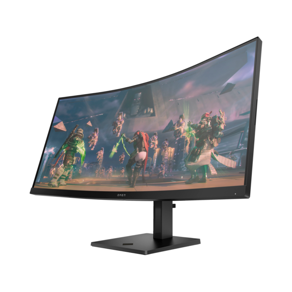 HP Omen34C 34" | Curved | 3440x1440 WQHD | 21:9 | 1ms | 165Hz VA | FreeSync Premium | HDR | 2xHDMI DP | Speakers | Gaming Monitor 3 Years Warranty