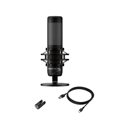 HyperX Quadcast 2 USB Standalone Gaming Microphone (Black)