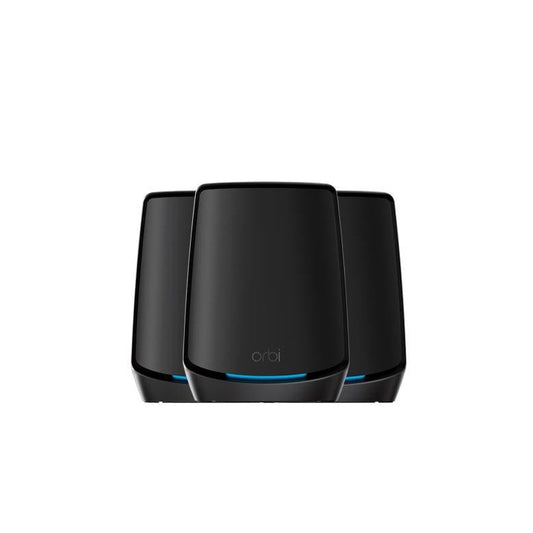 Netgear Orbi AX6000 Tri-Band Mesh WIFI 6 System White - Add On Satellite RBS860 - Requires RBR860 or RBK86X Kit