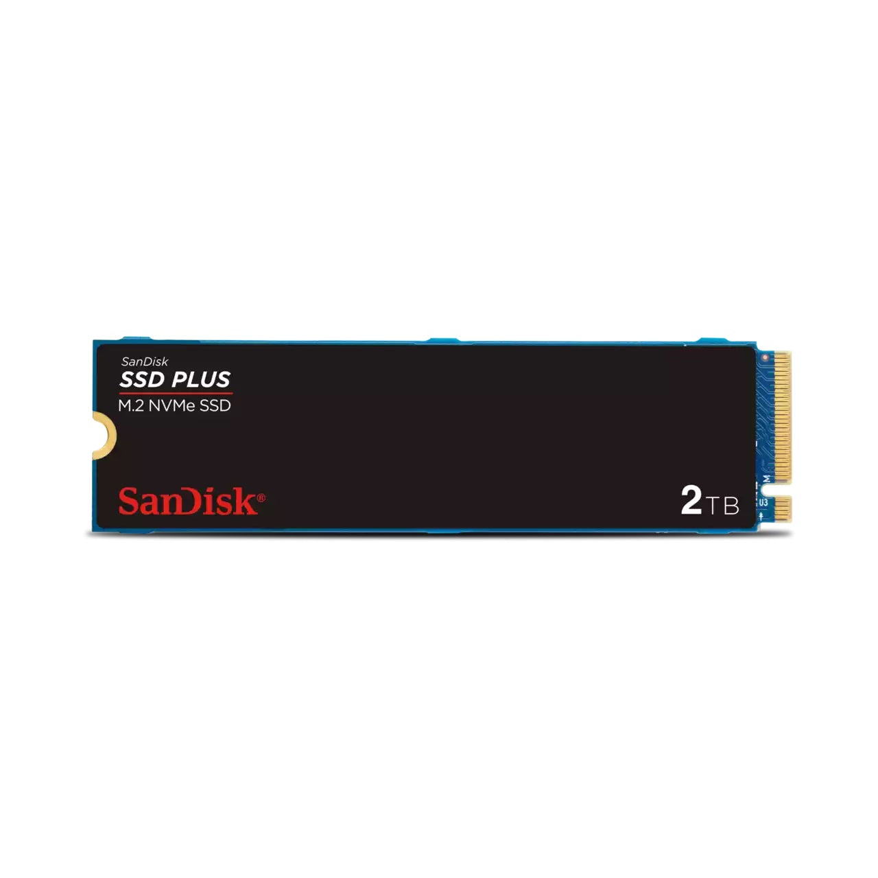 SanDisk Plus 2TB NVMe SSD SDSSDA3N-2T00-G26 PCIE Gen 3 M.2 (3 Years Warranty)