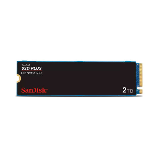 SanDisk Plus 2TB NVMe SSD SDSSDA3N-2T00-G26 PCIE Gen 3 M.2 (3 Years Warranty)