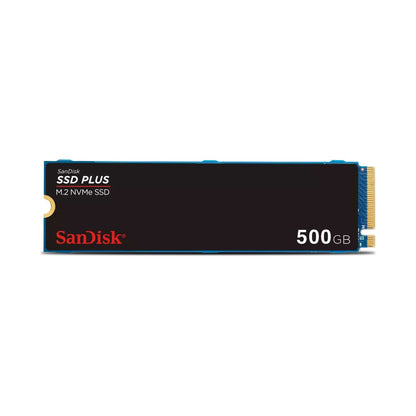 SanDisk Plus 500GB NVMe SSD SDSSDA3N-500G-G26 PCIE Gen 3 M.2 3 Years Warranty