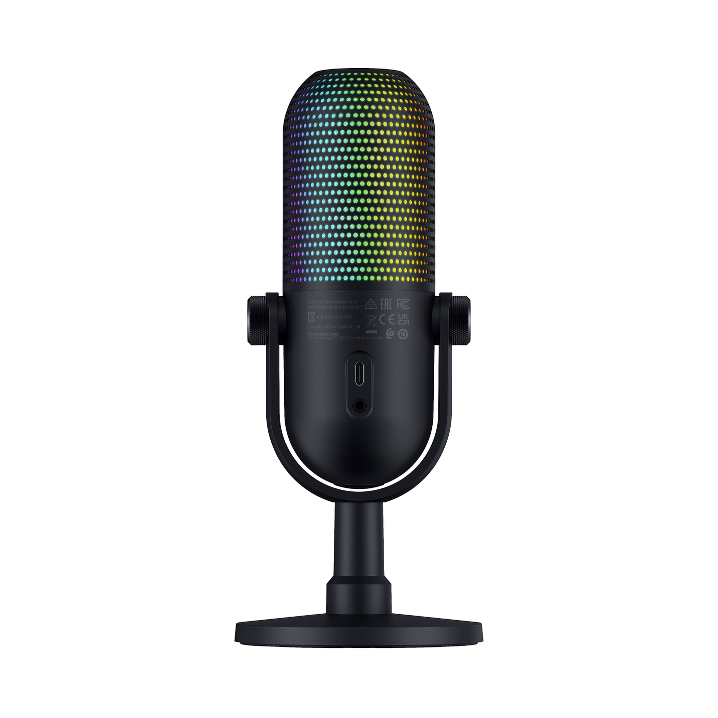 Razer Seiren V3 Chroma - RGB USB Microphone with Tap-To-Mute