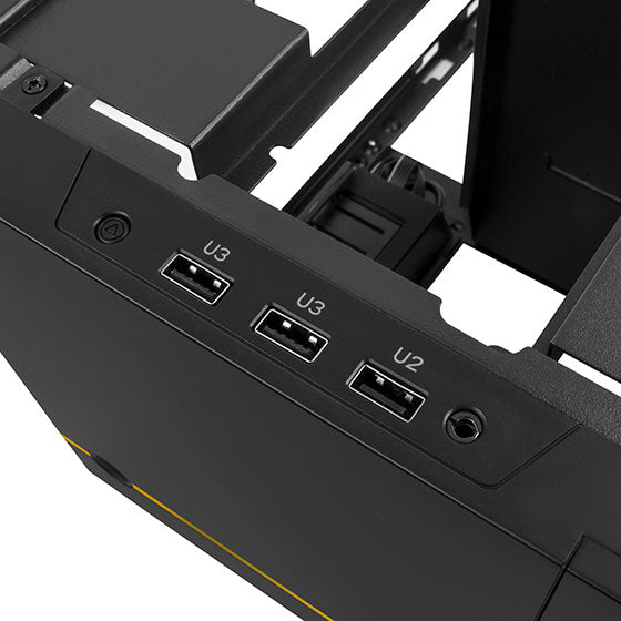 SilverStone Sugo 14 SG14B mini-ITX SFF Tower Case mITX Cube (Black)