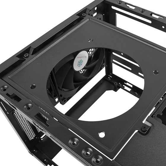 SilverStone Sugo 14 SG14B mini-ITX SFF Tower Case mITX Cube (Black)