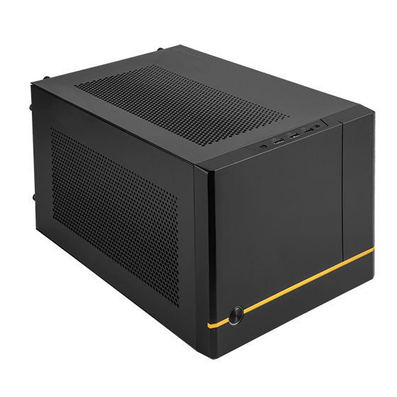 SilverStone Sugo 14 SG14B mini-ITX SFF Tower Case mITX Cube (Black)