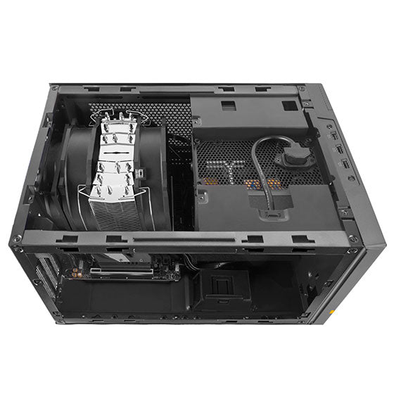 SilverStone Sugo 14 SG14B mini-ITX SFF Tower Case mITX Cube (Black)