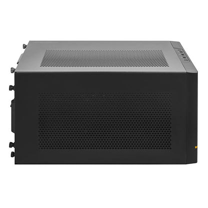 SilverStone Sugo 14 SG14B mini-ITX SFF Tower Case mITX Cube (Black)