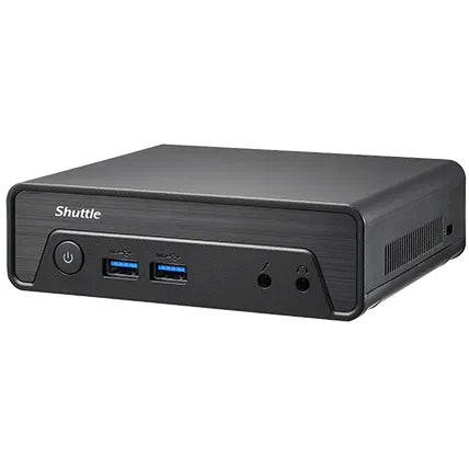Shuttle NE10N Intel N100 3.4GHz Fanless Barebone Mini PC