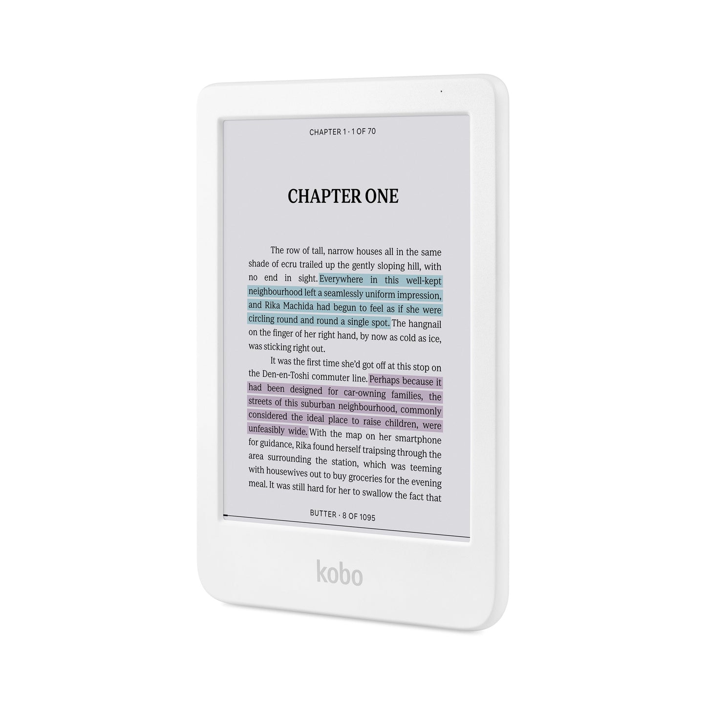 Kobo Clara Colour 6" eReader 16GB with E-Ink Colour Display (White)