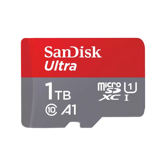 SanDisk Ultra Micro SDXC SQUAC 1TB A1 C10 U1 UHS-I 150MB/s R 4x6 SD Adaptor 10 Years Warranty