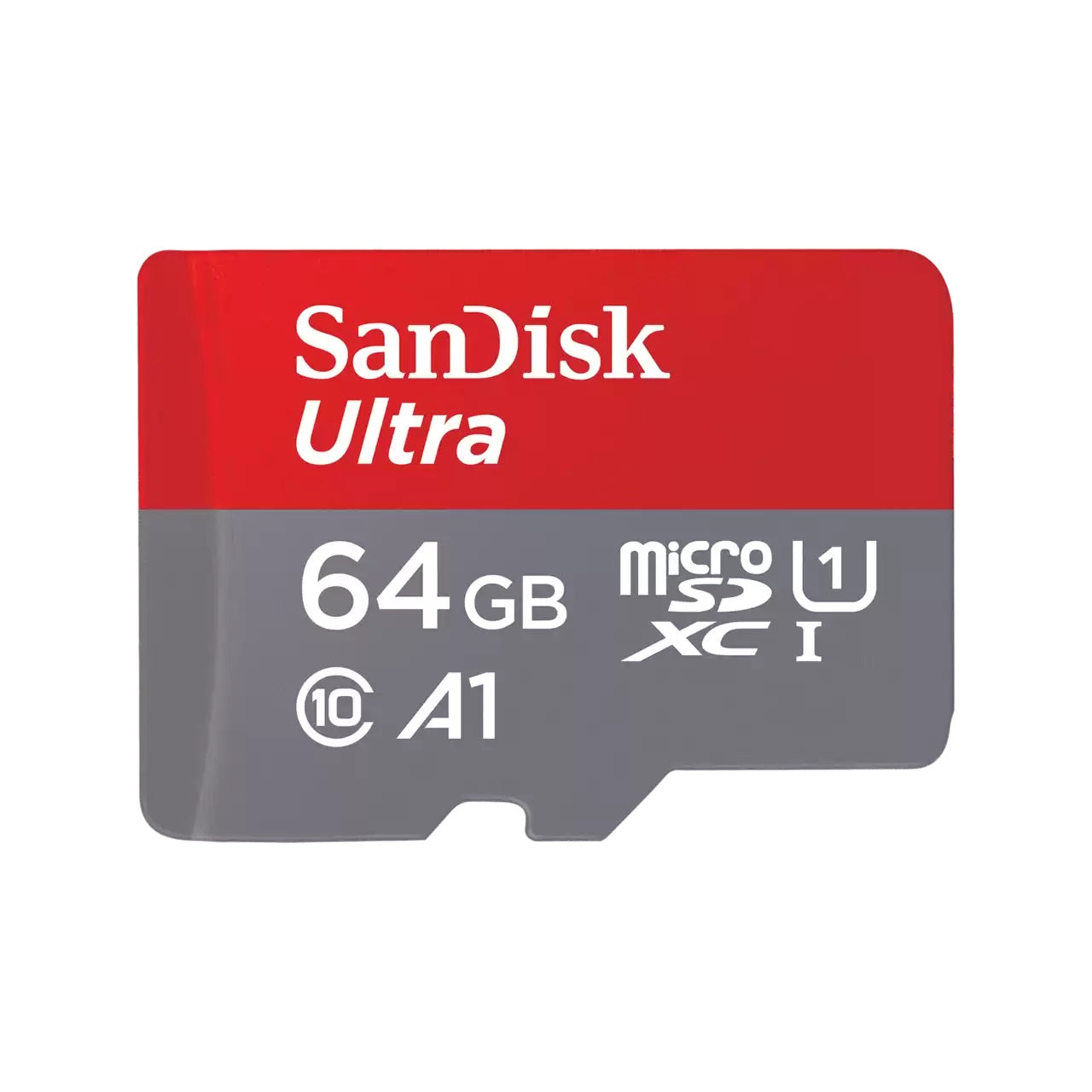SanDisk Ultra Micro SDHC SQUAB 64GB A1 C10 U1 UHS-I 140MB/s R 4x6 SD Adaptor (10 Years Warranty)