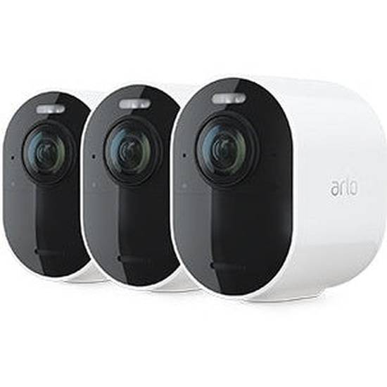 Arlo Ultra 2 4K UHD & HDR Outdoor Wire-Free Camera System with Spotlight - 3 Pack VMS5340-200AUS