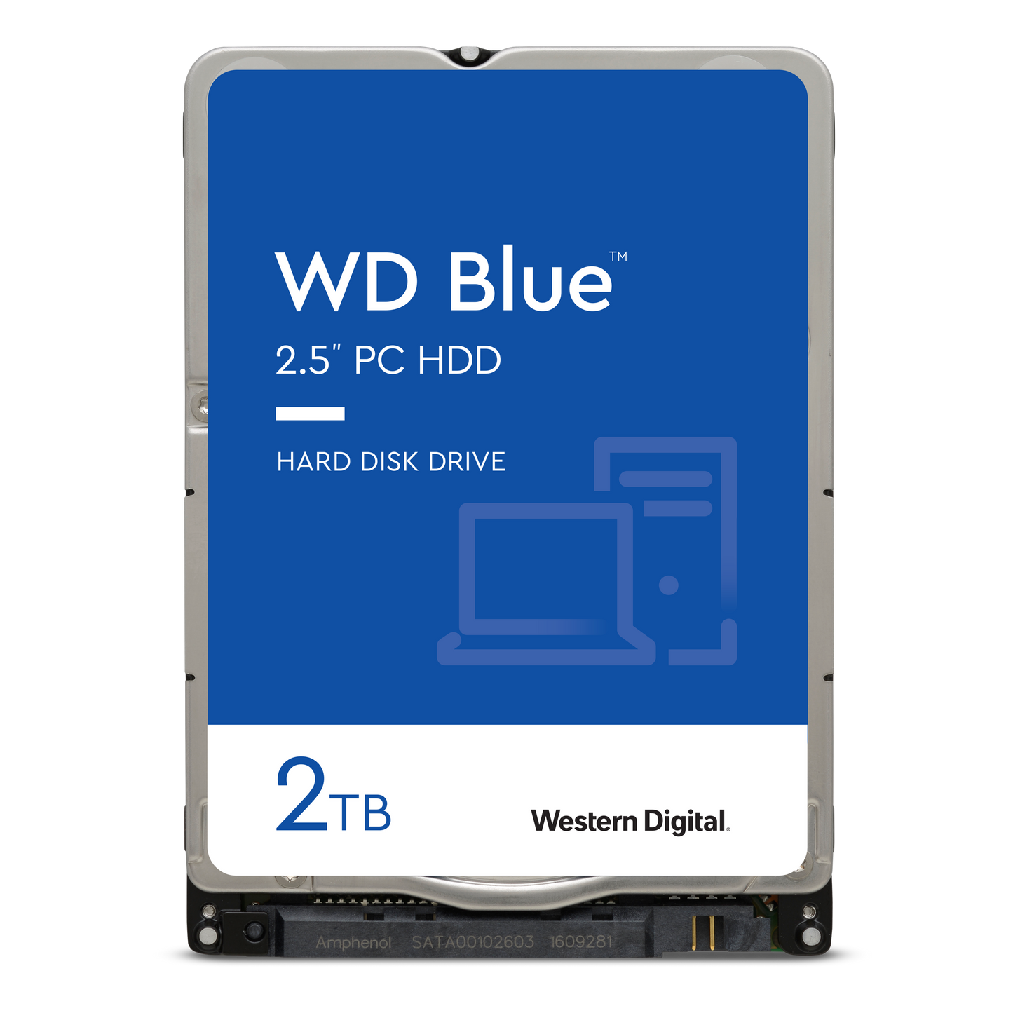 WD Blue 2TB HDD 2.5" SATA 128MB Cache 5400rpm (2 Years Warranty)
