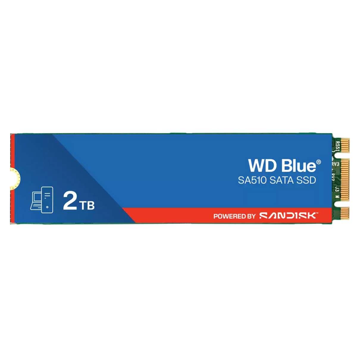WD Blue SA510 2TB SATA M.2 2280 SSD