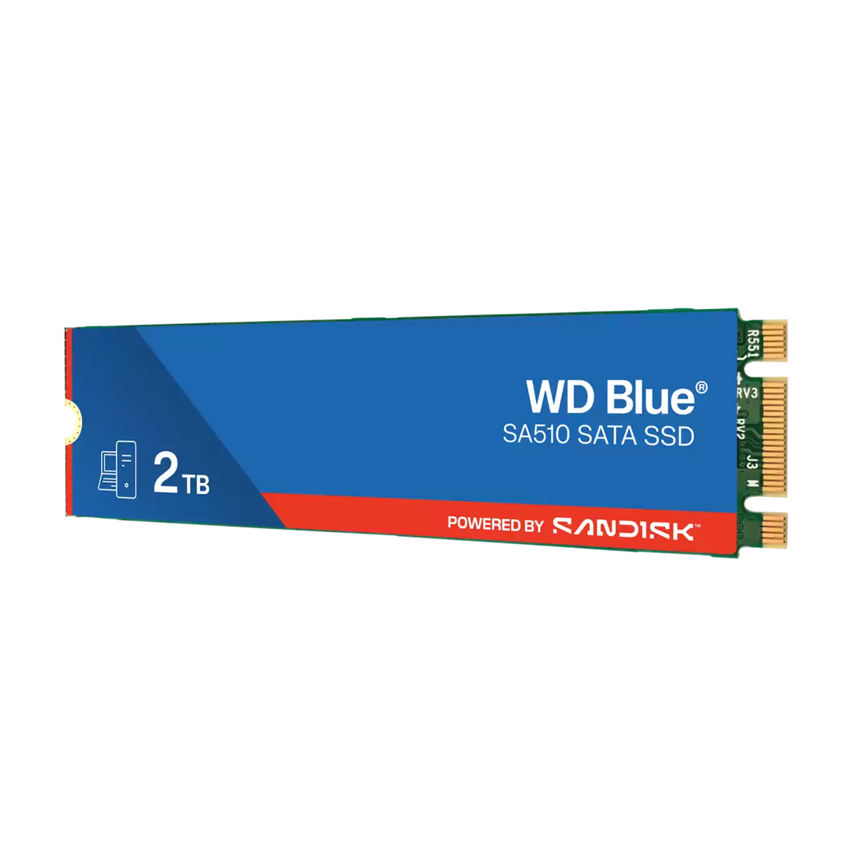 WD Blue SA510 2TB SATA M.2 2280 SSD
